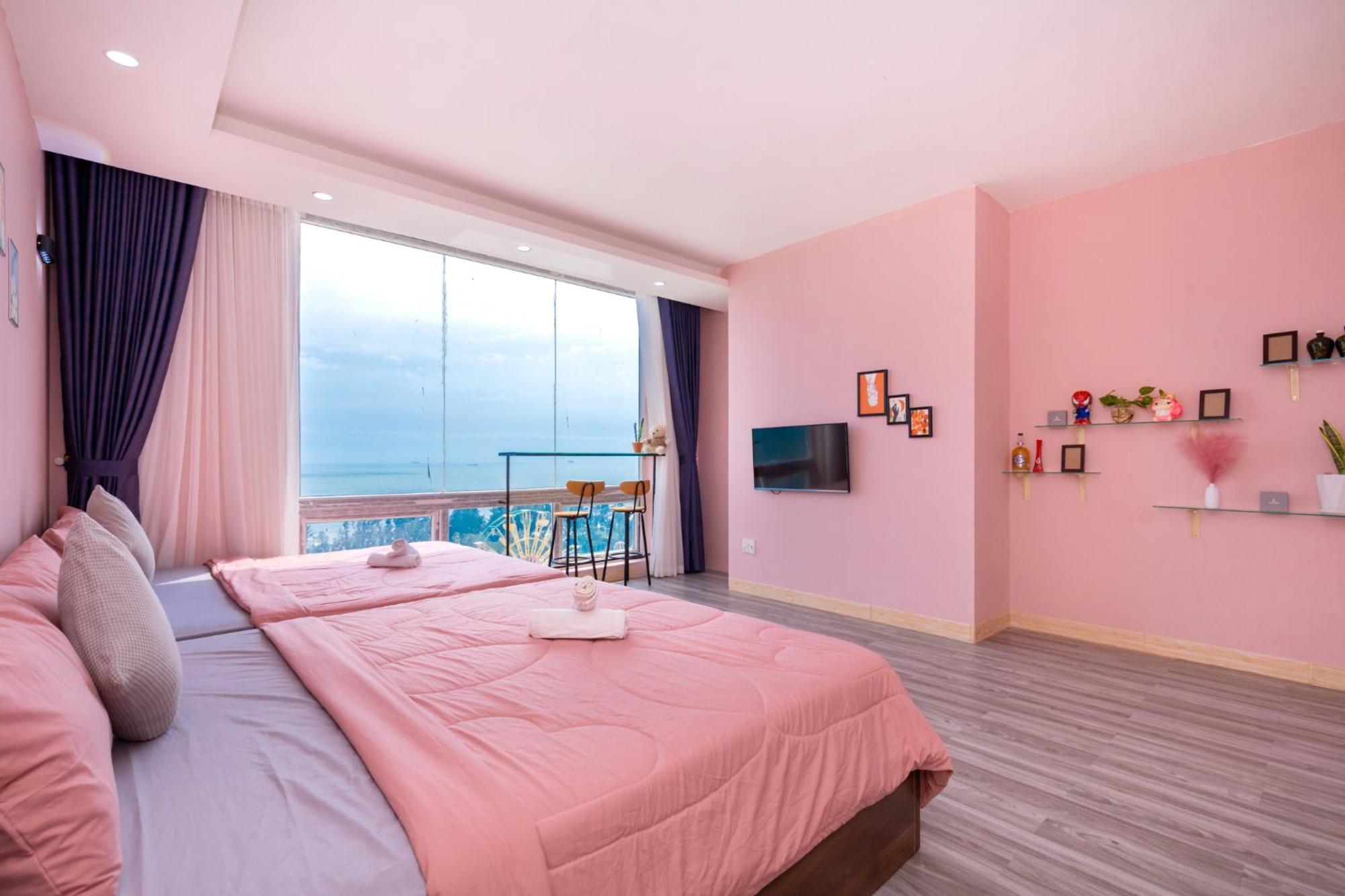 Can Ho "2" Oasky View Bien 3 Phong 5 Giuong- Oasky Sea View Apartment Vung Tau Exteriör bild