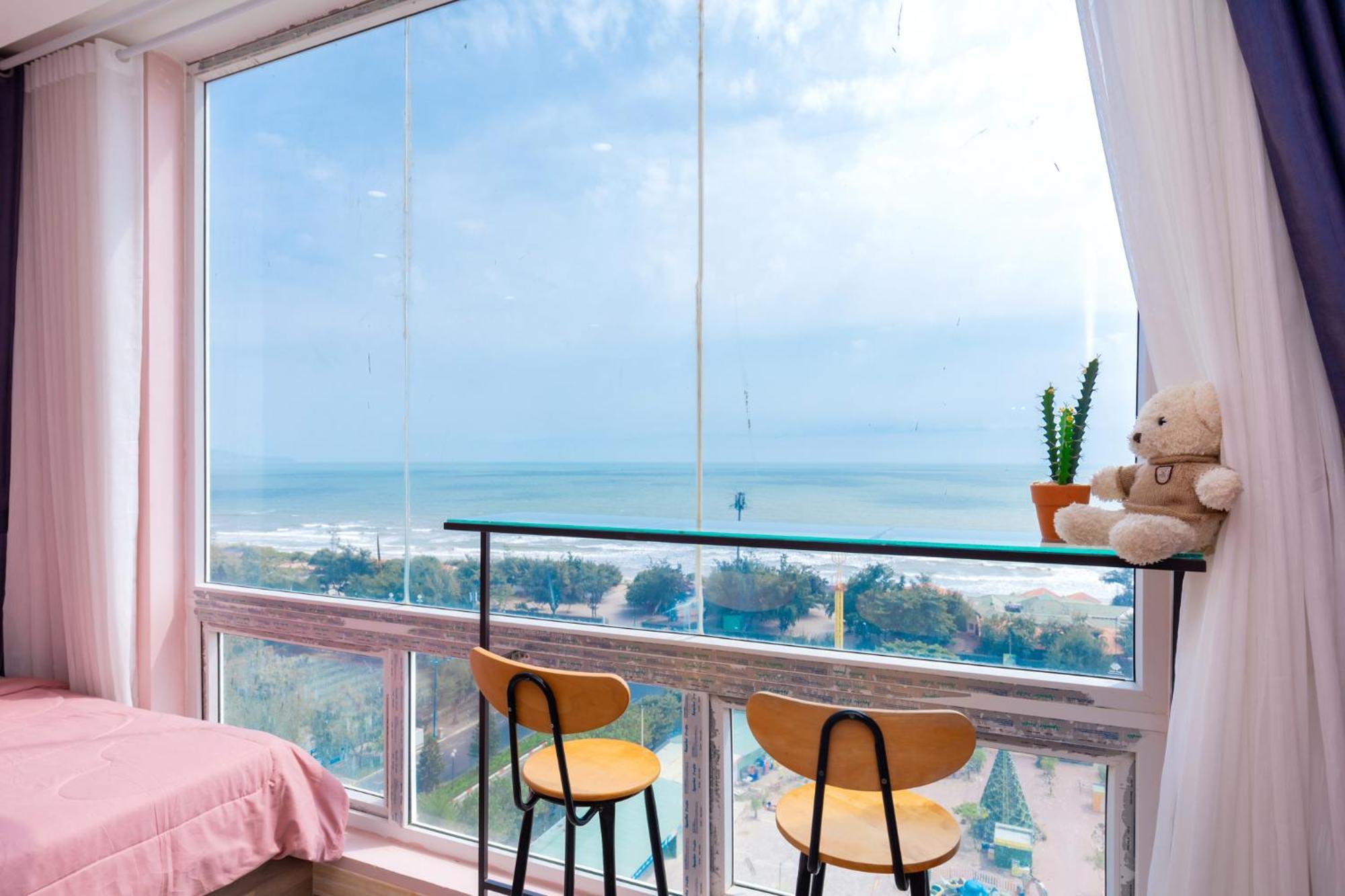 Can Ho "2" Oasky View Bien 3 Phong 5 Giuong- Oasky Sea View Apartment Vung Tau Exteriör bild