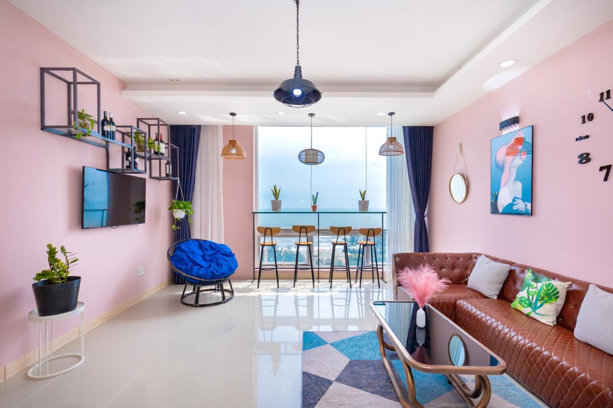 Can Ho "2" Oasky View Bien 3 Phong 5 Giuong- Oasky Sea View Apartment Vung Tau Exteriör bild