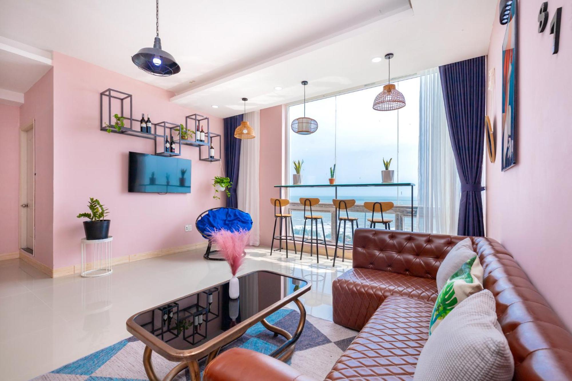 Can Ho "2" Oasky View Bien 3 Phong 5 Giuong- Oasky Sea View Apartment Vung Tau Exteriör bild